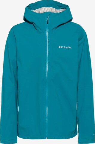 COLUMBIA Softshelljacke 'Ampli-Dry Shell' in Blau: predná strana