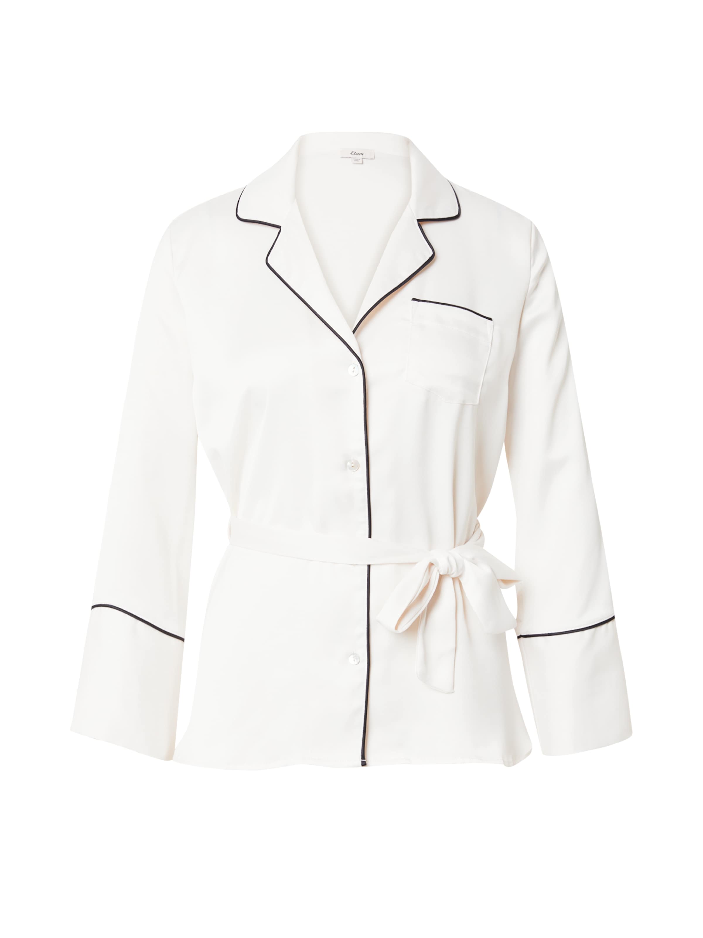 ETAM Schlafshirt 'Ely' in Weiß: Vorderseite