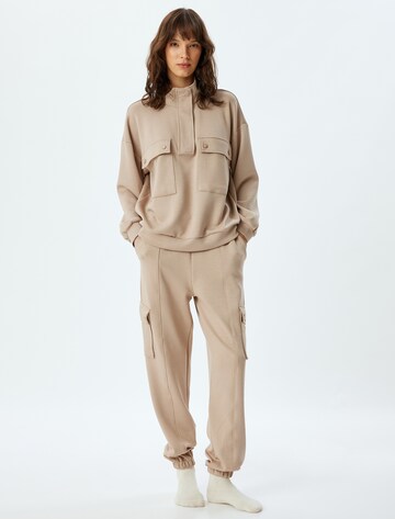 Koton Pajama pants in Beige