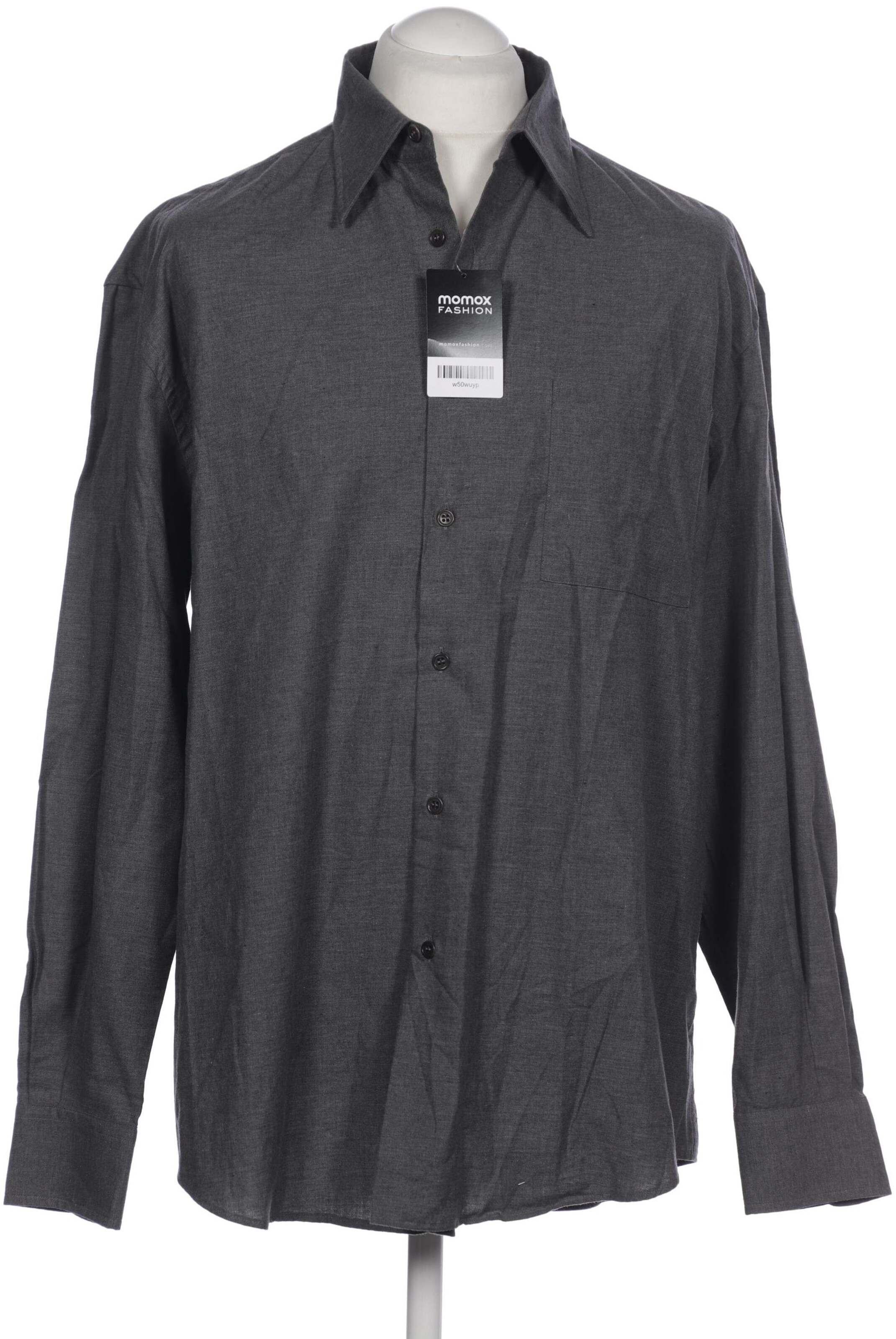 Calvin Klein Button Up Shirt in L in Grey: front