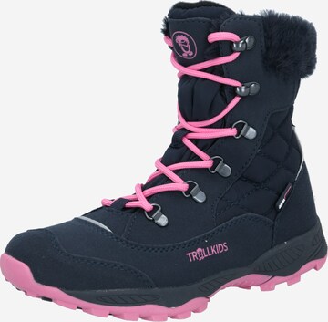 TROLLKIDS Boots 'Hemsedal' in Blauw: voorkant