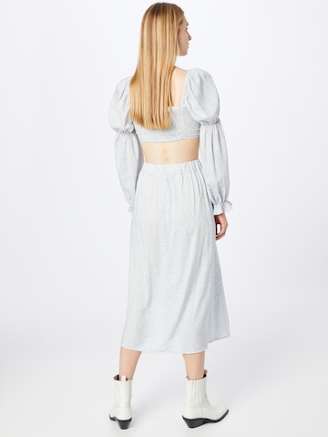 Monki Skirt in Blue