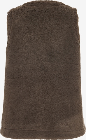 taddy Vest in Brown