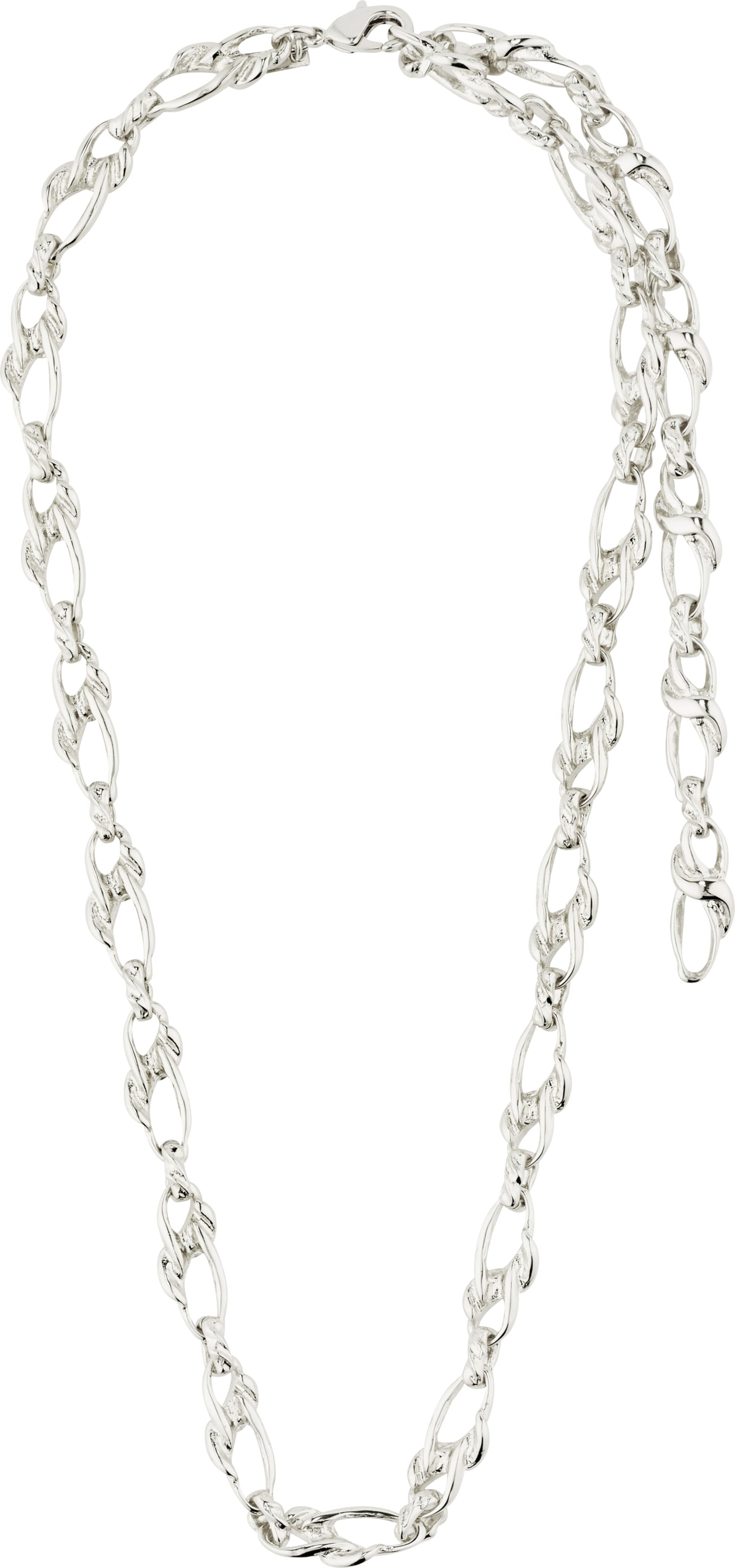 Pilgrim Ketju 'Rani' värissä hopea: etupuoli