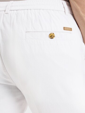 bugatti Regular Chino Pants in White