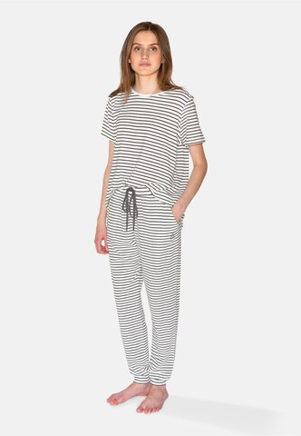 CC DK - Calças de pijama 'Betty' em cinzento: frente