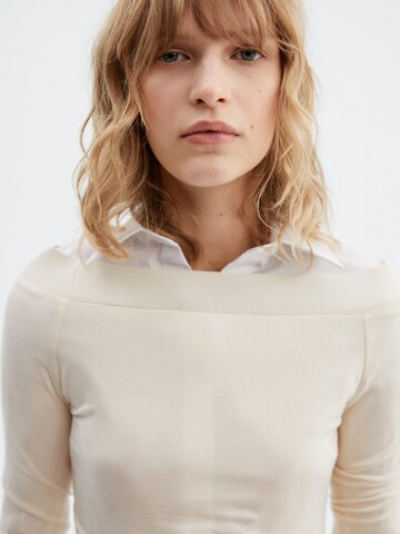 MANGO Shirt 'TOMAS' in Beige: Vorderseite