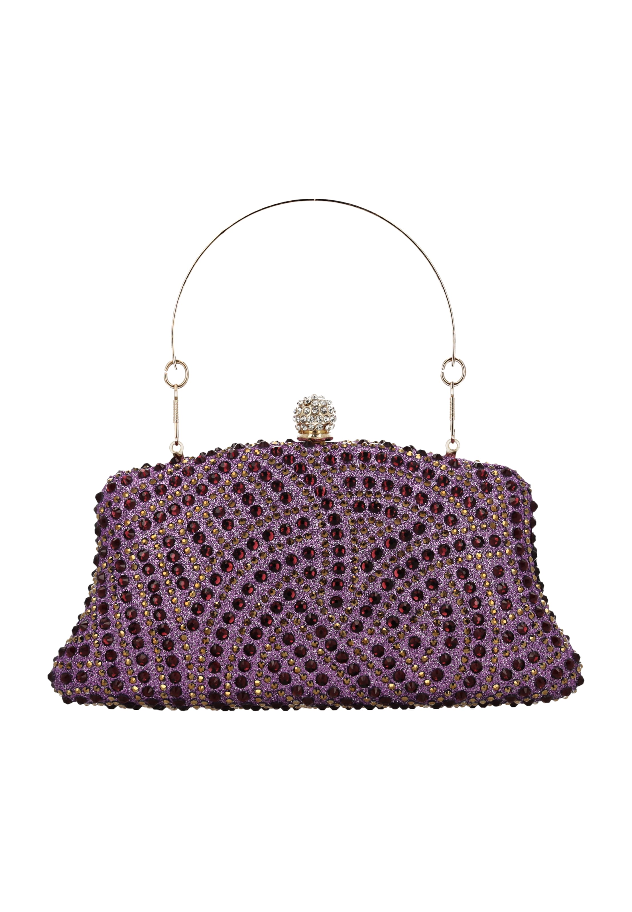 usha BLACK LABEL - Bolso de noche en lila: frente