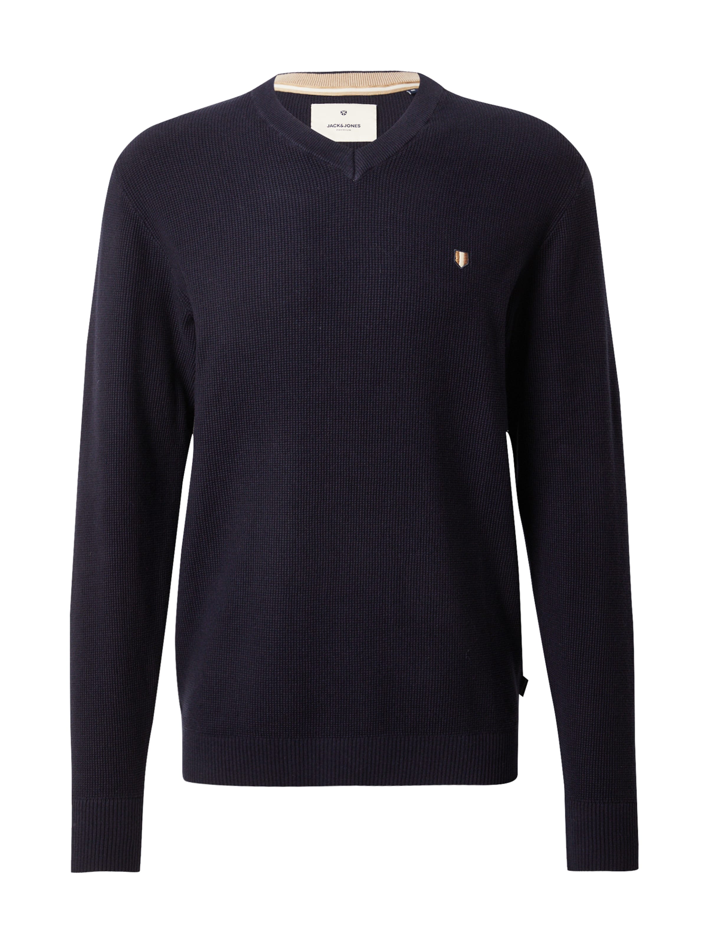 Jack & Jones Premium Sweater 'JPRBLUREX' in Blue: front
