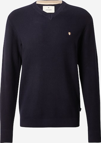 zils JACK & JONES Džemperis 'JPRBLUREX': no priekšpuses