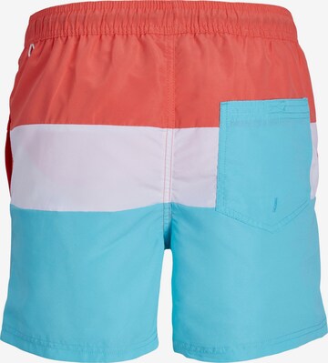 JACK & JONES Badeshorts in Orange