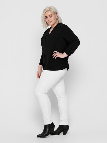 Skinny Jean 'Augusta' ONLY Carmakoma en blanc