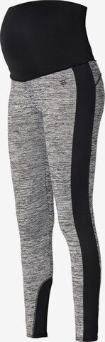 Esprit Maternity Skinny Legginsy w kolorze szary: przód