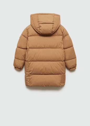 MANGO KIDS Winter Jacket 'Amerlong' in Brown