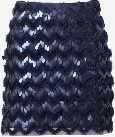 Munthe Rok 'MORAINE' in de kleur Donkerblauw, Productweergave