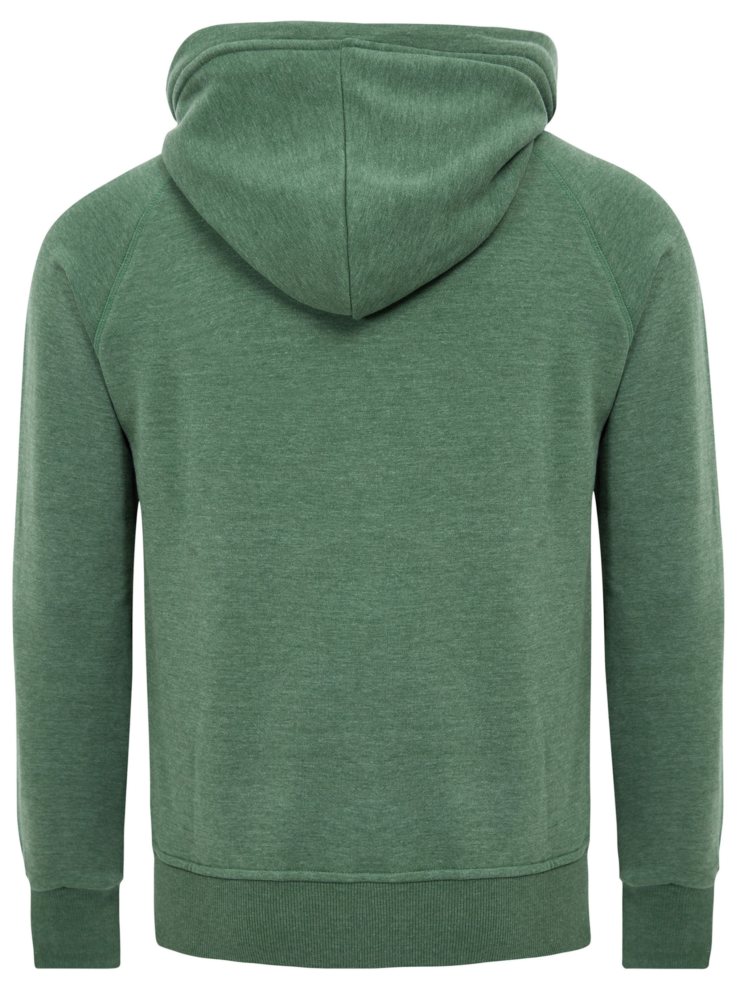 yazubi Zip-Up Hoodie 'Jacob' in Green