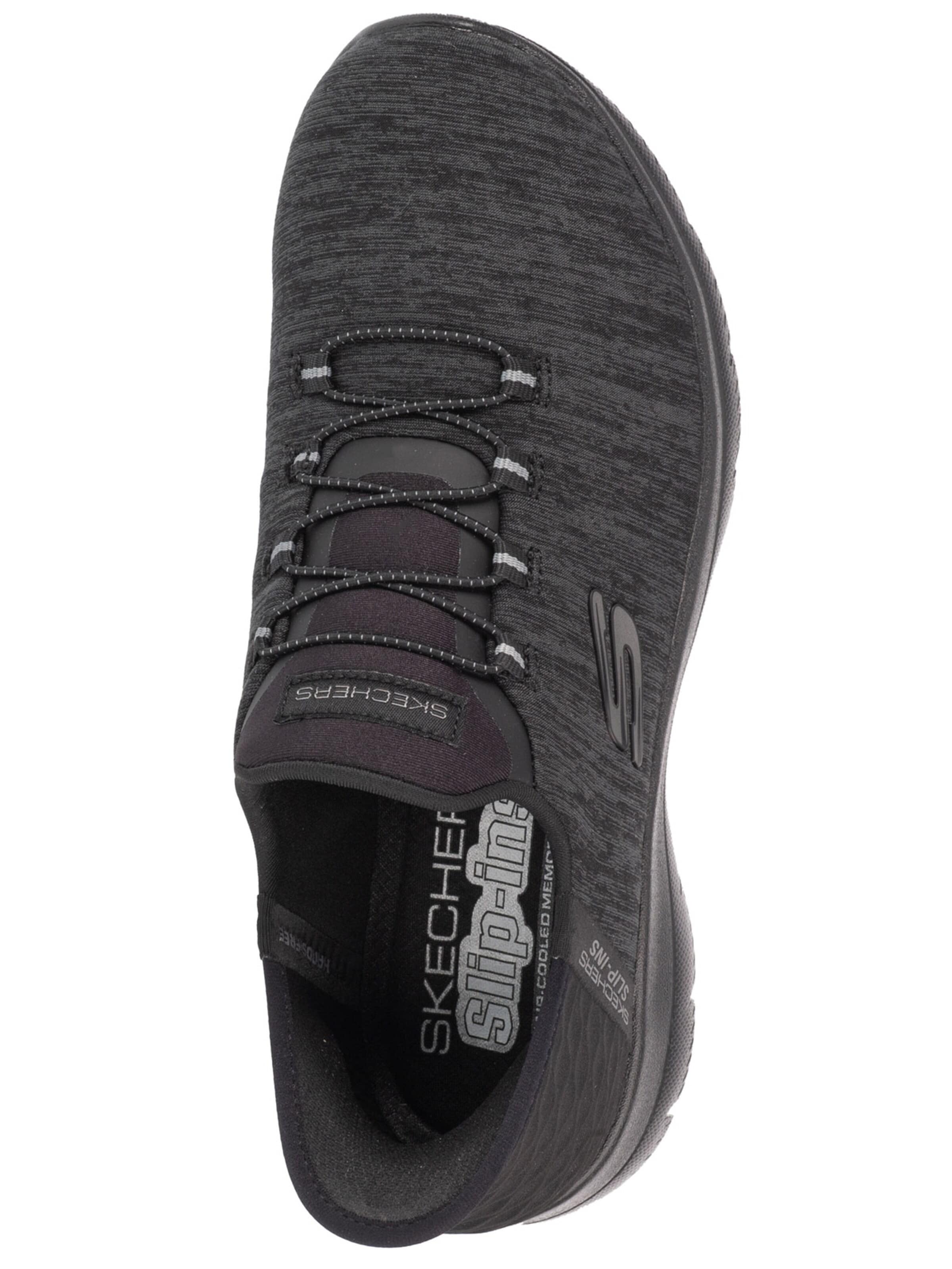 SKECHERS Slip-on 'Skechers Slip-Ins Summits - Dazzling Haze' in Zwart