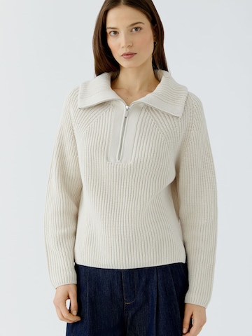 OUI Pullover in Beige: Vorderseite