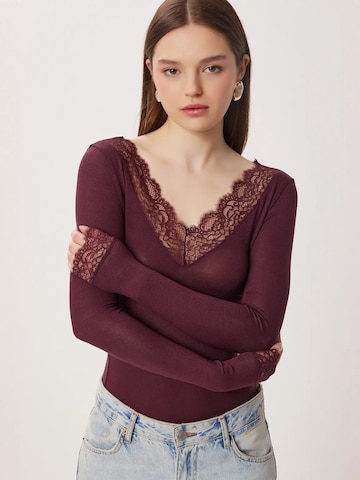 T-shirt Happiness İstanbul en violet