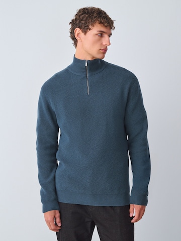 Next - Pullover em azul: frente