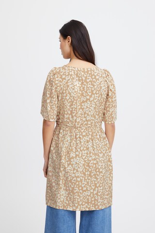 ICHI Kleid 'TAMIKO' in Beige