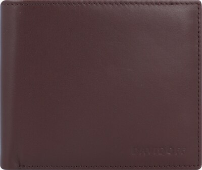 Davidoff Essentials Geldbörse Leder 11,5 cm in braun, Produktansicht