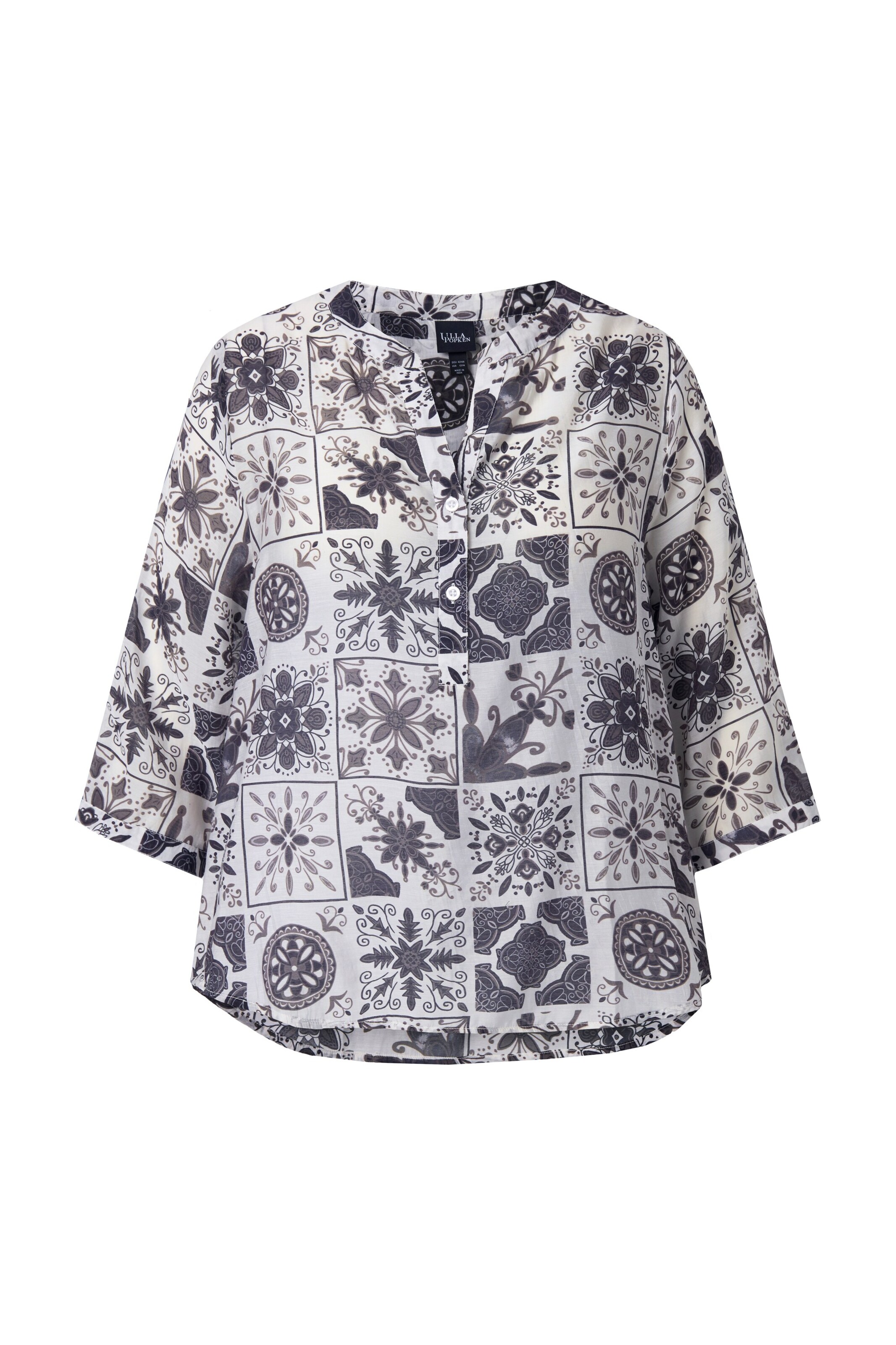 Ulla Popken Tunic in Black: front