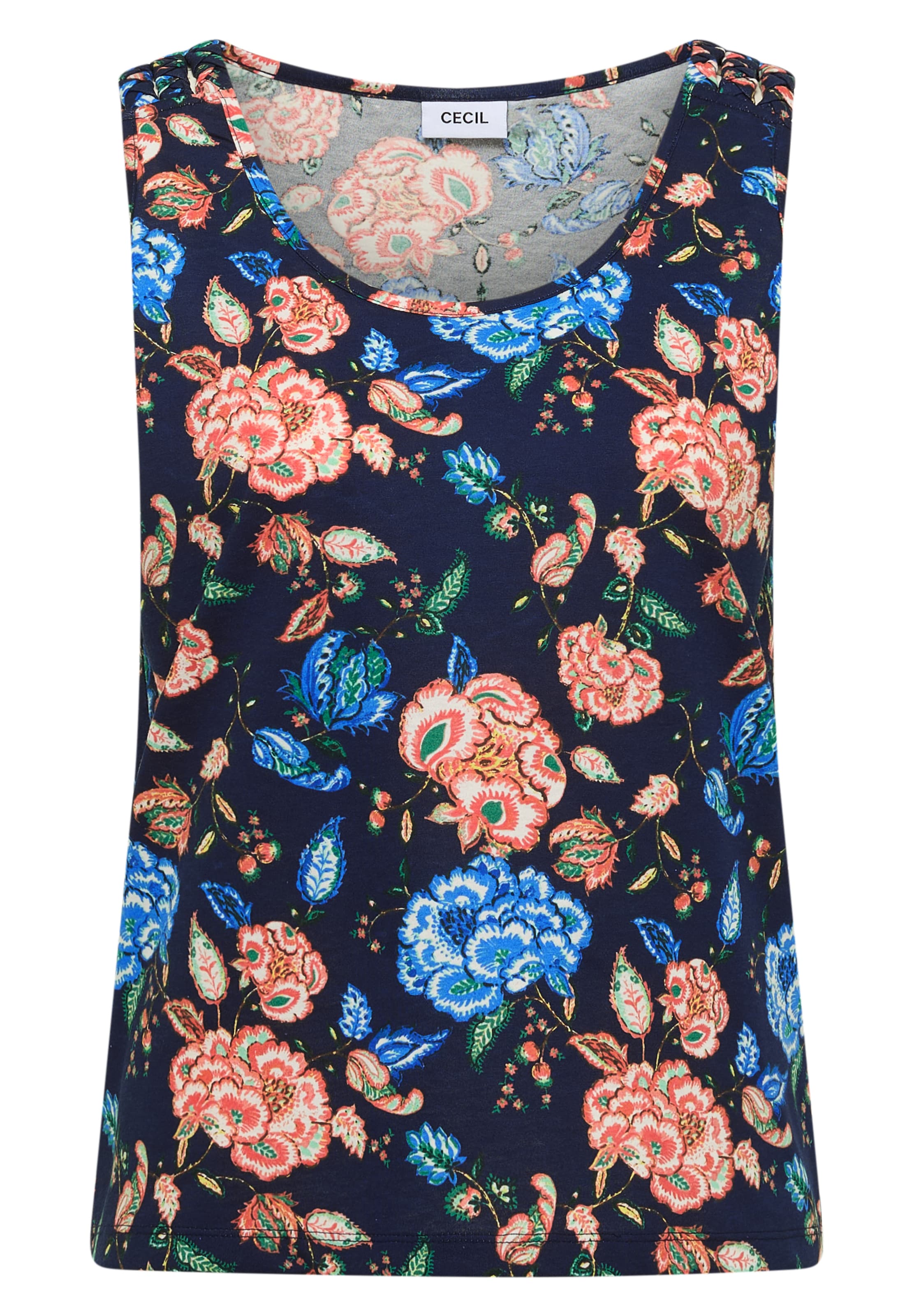 CECIL Top in Blue: front