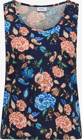 CECIL Top in Blue: front