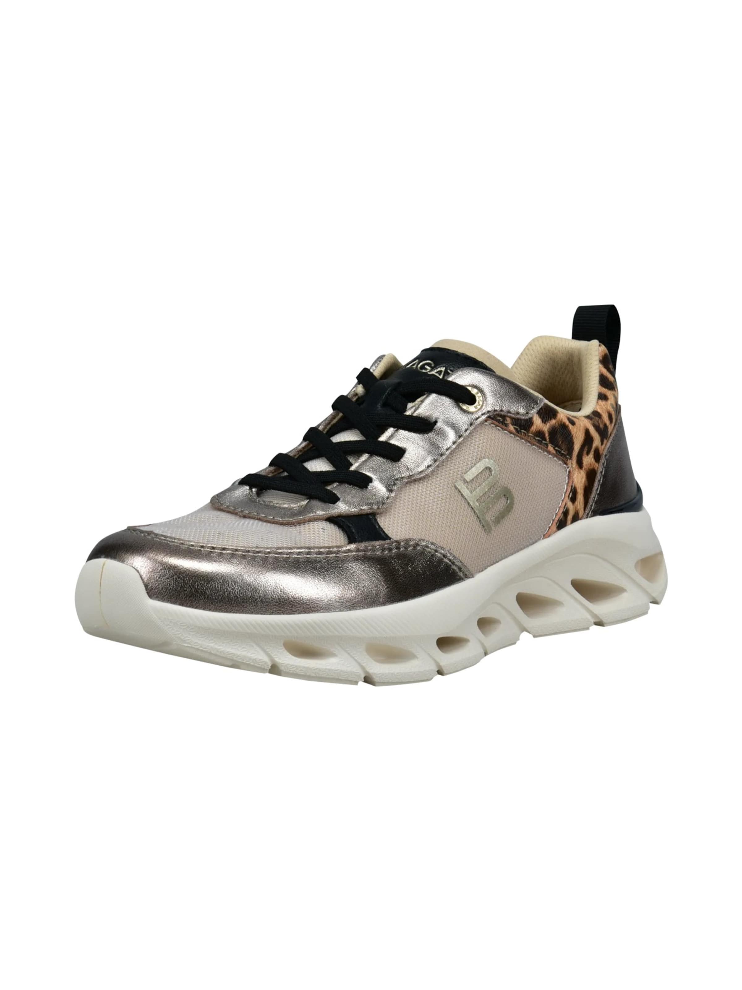 Baskets basses TT. BAGATT en argent : devant