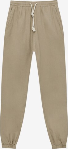 Pull&Bear Broek in Beige: voorkant