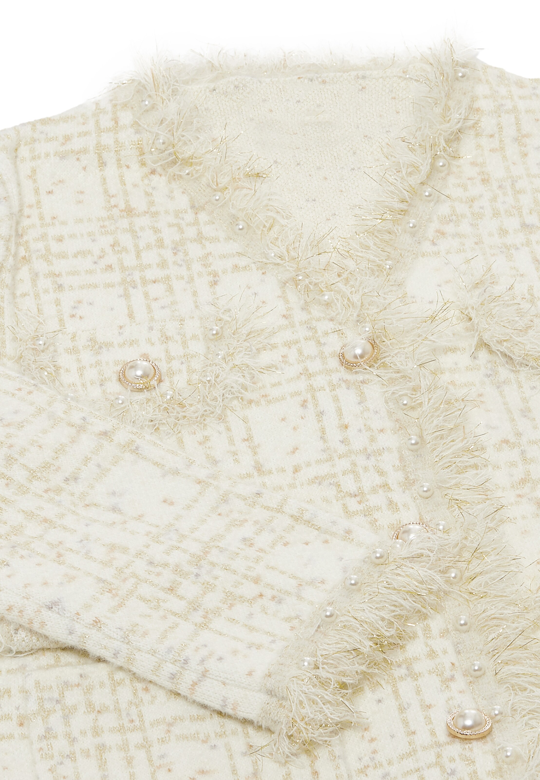 ALARY Вязаная кофта в Белый