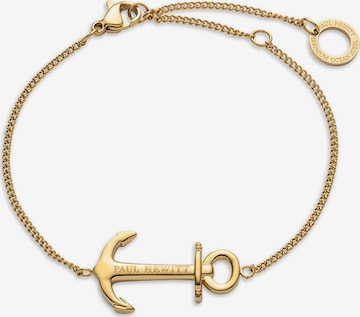 Paul Hewitt Armband 'The Anchor' in Goud: voorkant