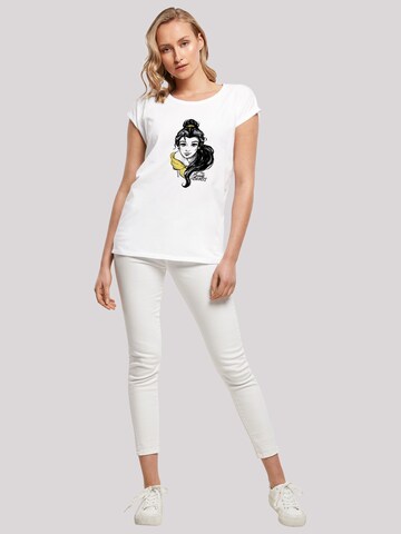 F4NT4STIC Shirt 'Belle Sketch' in White