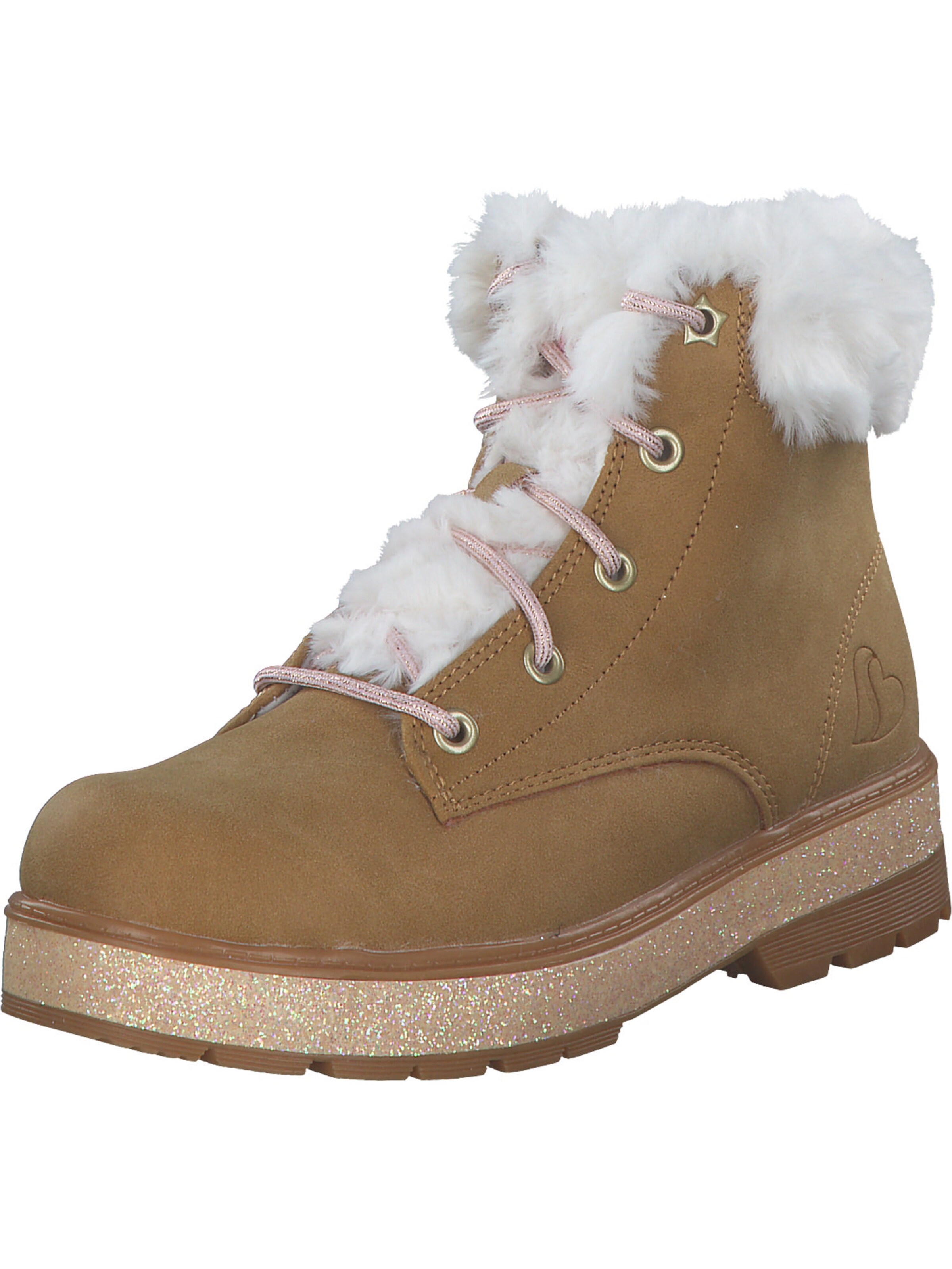 Skechers Kids Snowboots in Beige: Vorderseite