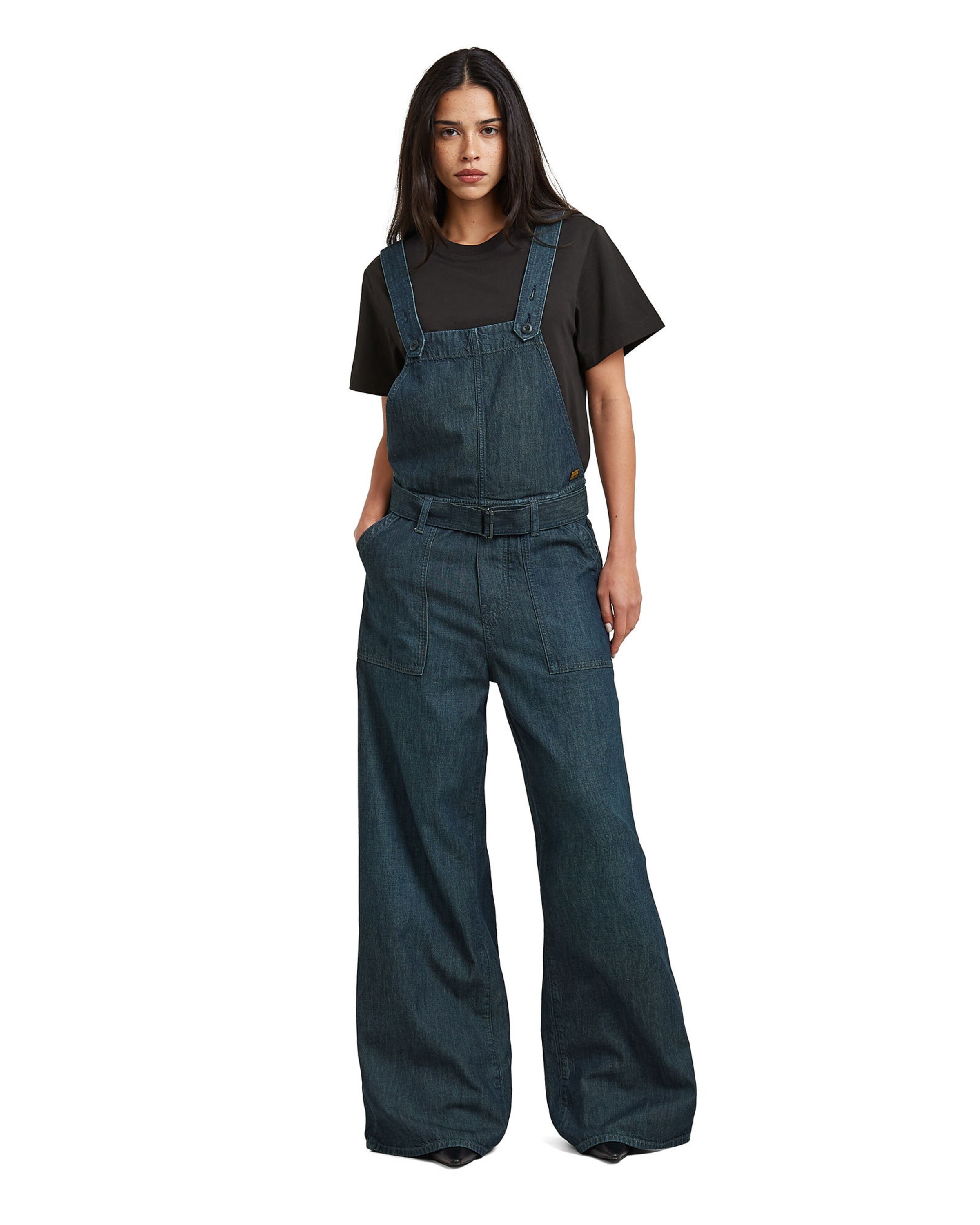 G-STAR Jumpsuit ' ' in Blauw: voorkant
