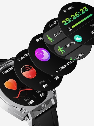 POLICE Digitaal horloge 'My.Avatar' in Zilver