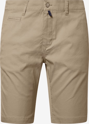 PIERRE CARDIN Broek in Beige: voorkant