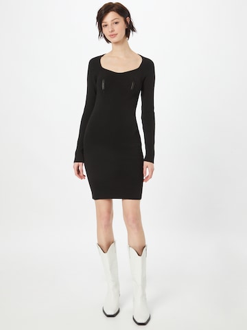 SISTERS POINT Dress 'MALLE' in Black: front