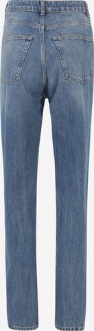 Topshop Tall Regular Jeans in Blau