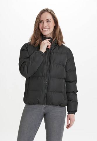 Whistler Outdoor Jacket 'Floss' in Black: front