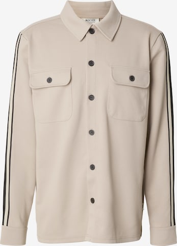 Chemise 'INNello' INDICODE JEANS en gris : devant