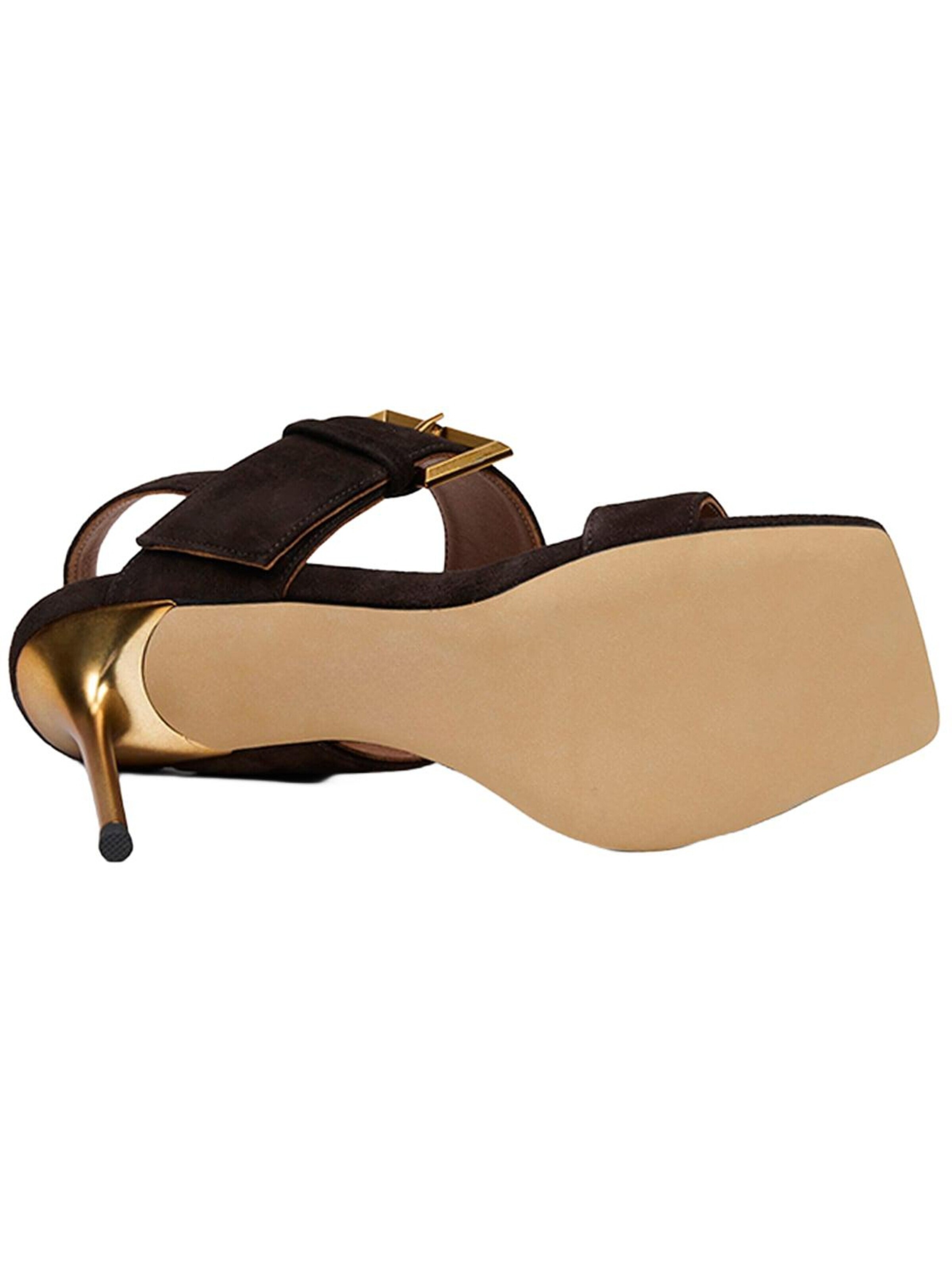 Desa Sandalen met riem 'Abendsandalen' in Bruin