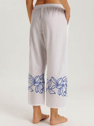Hanro Pajama pants ' Liz ' in White