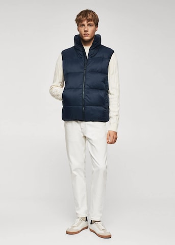 MANGO MAN Vest in Blue