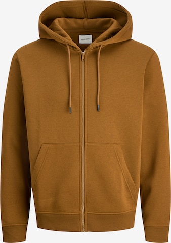 JACK & JONES - Casaco em moletão 'JJBradley' em castanho: frente