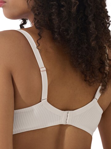 Lisca T-shirt Bra 'Laura' in White