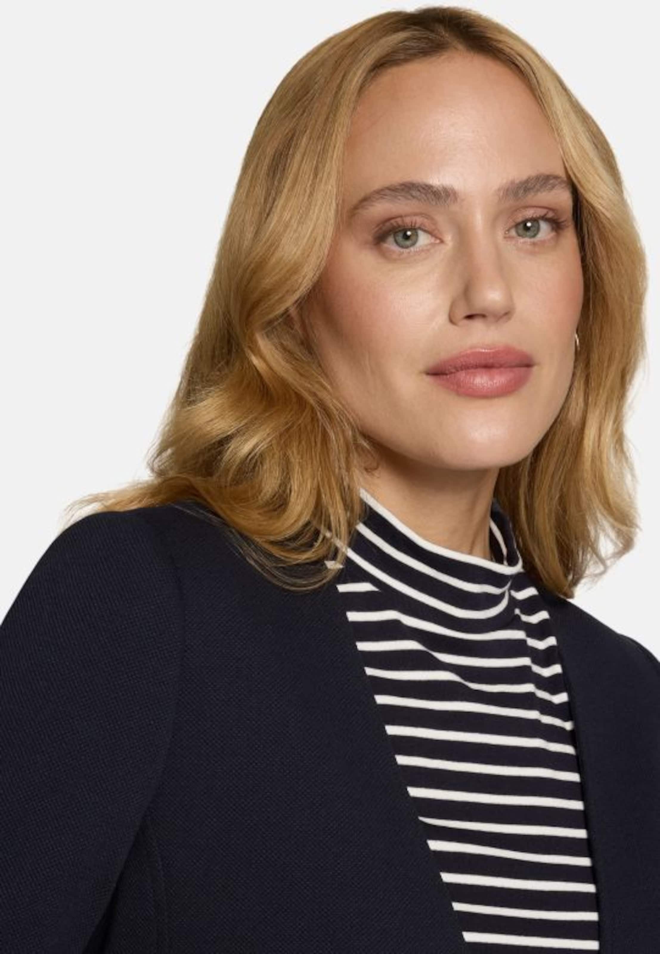 zero Blazer mit Paspeltaschen in Blau