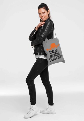 LOGOSHIRT Shopper in Grijs: voorkant