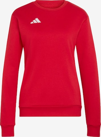 ADIDAS PERFORMANCE - Sweatshirt de desporto ' Entrada26' em vermelho: frente
